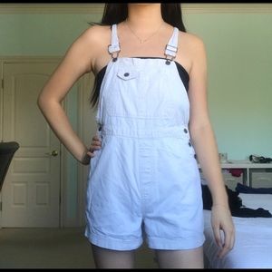 Vintage Cream Overalls